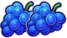 Grapes symbol in Rockin' Joker