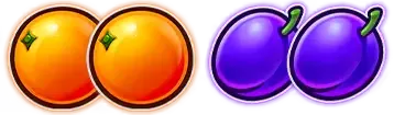 Plums and Oranges symbol in Rockin' Joker